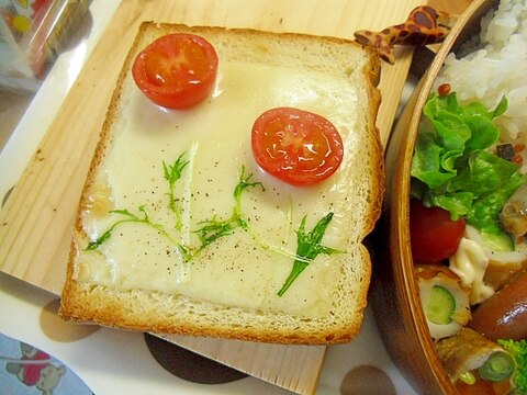 お花トースト　話題のかわいい★